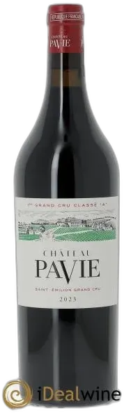 vue du vin Chateau Pavie