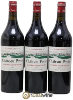 vue du vin Chateau Pavie