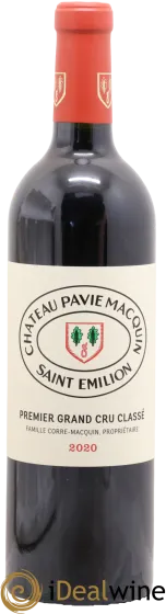 photo du vin Château Pavie Macquin