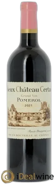 aperçu du vin Vieux Château Certan