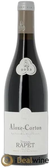 image du vin Aloxe Corton Rouge Rapet Pere et Fils