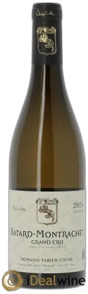 vue du vin Fabien Coche Bâtard Montrachet