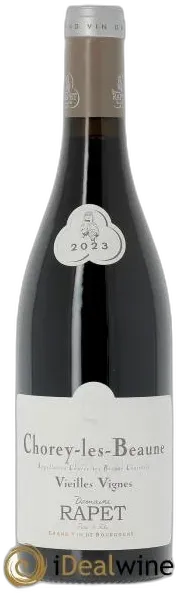 capture du vin Chorey les Beaune Rouge Rapet Pere et Fils