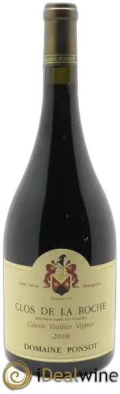 image du vin Domaine Ponsot Clos de la Roche Grand Cru 'Cuvee Vieilles Vignes'
