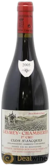 illustration du vin Clos Saint-Jacques