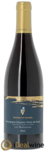 photo du vin Les Martennes