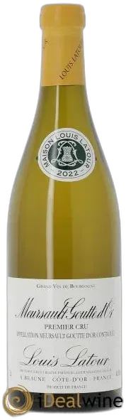 image du vin Meursault 1er Cru Goutte d'or