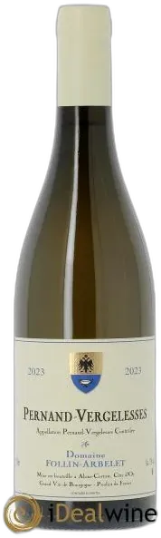 photo du vin Domaine Follin-Arbelet, Village, Pernand-Vergelesses