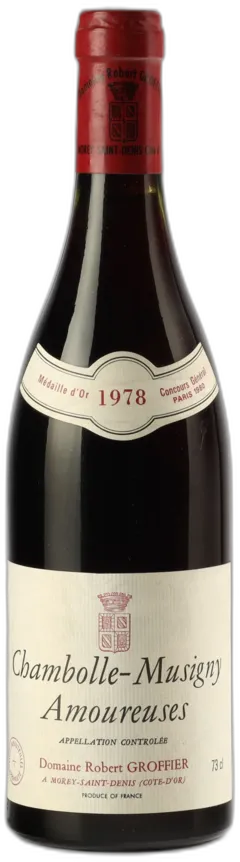 photo Domaine Groffier Robert les Amoureuses 1978