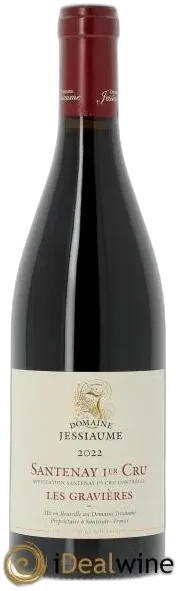 illustration du vin les Gravières Rouge Domaine Jessiaume