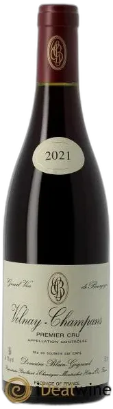 photo du vin Volnay Champans 1er Cru