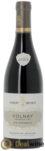 capture du vin Albert Bichot Volnay 1er Cru "les Santenots"
