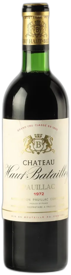 photo Château Haut Batailley 1972