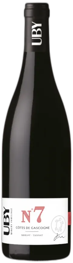 photo Uby n°7 Merlot Tannat 2024 Igp Côtes de Gascogne