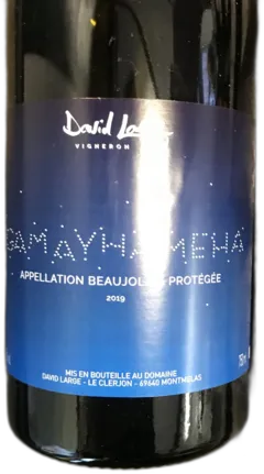 photo du vin Gamayhameha