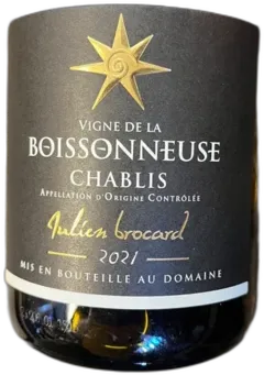 vue du vin Chablis Vigne de la Boissonneuse Domaine des 7 Lieux Julien Brocard
