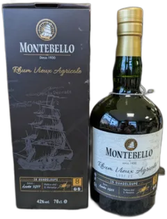 photos du vin Rhum 10 Ans Brut de Fût Montebello