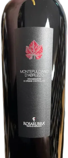 photos du vin Rosarubra