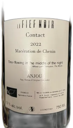 photo du vin Thomas Pico Chablis Vent d’Anges Mise Tardive