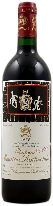 vue du vin Collection Château Mouton Rothschild 1er Cru Classé