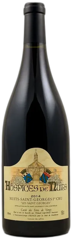 image du vin Hospices de Nuits les Saint-Georges 1er Cru Cuvée des Sires de Vergy