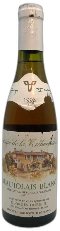 capture du vin Beaujolais Blanc Georges Duboeuf
