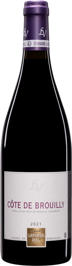 photo Domaine Lafarge-Vial Côte de Brouilly Rouge 2021