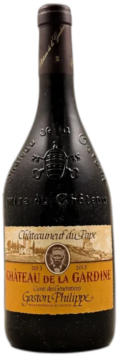 photo du vin la Gardine Châteauneuf du Pape "Cuvée des Générations" 2013