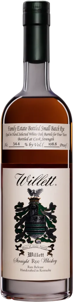 photos du vin Willett Rye Kentucky Whisky "4 Ans Family Estate Small Batch Rye"