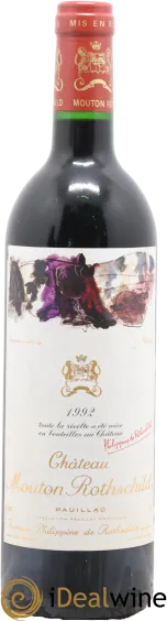 photo du vin Chateau Mouton Rothschild