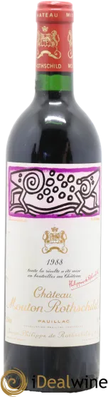 photo du vin Chateau Mouton Rothschild