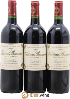 vue du vin Château Branaire Ducru 2010