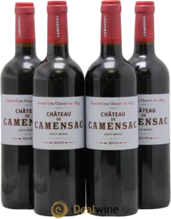 photo du vin Château Camensac 5ème Grand Cru Classé