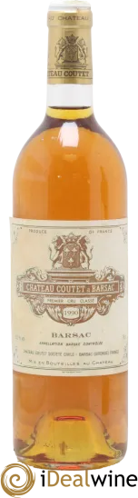 vue du vin Château Coutet 1er Grand Cru Classé