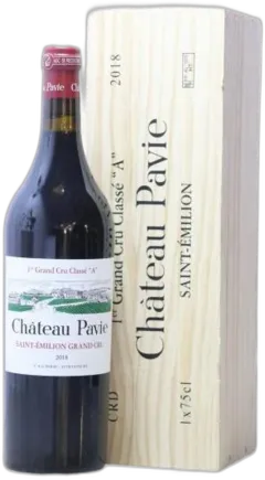 vue du vin Chateau Pavie