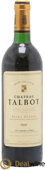 photos du vin Talbot