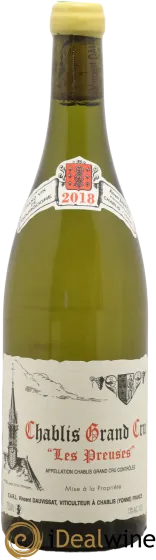 photo du vin Les Preuses