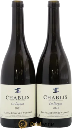 vue du vin Chablis les Pargues Vocoret & Fils