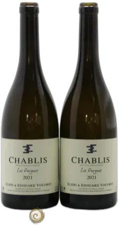 vue du vin Chablis les Pargues Vocoret & Fils