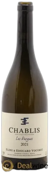 vue du vin Chablis les Pargues Vocoret & Fils