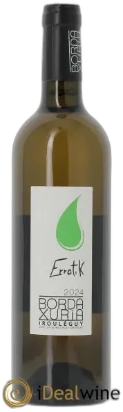 photo du vin Domaine Bordaxuria Irouleguy Blanc