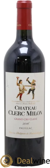 photo du vin Château Clerc Milon
