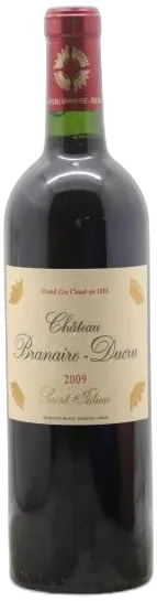 vue du vin Château Branaire Ducru 2010