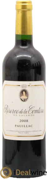 photo du vin Réserve de la Comtesse