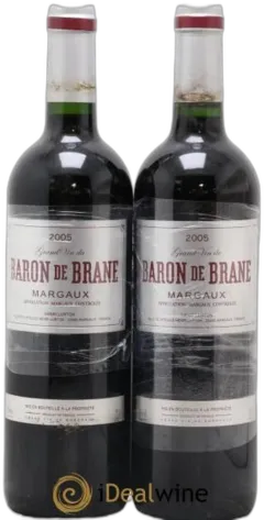 image du vin Baron de Brane