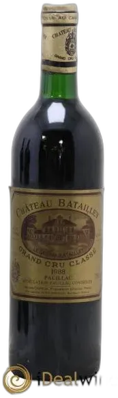 image du vin Château Batailley Rouge