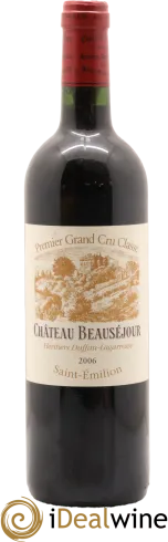 photos du vin Château Beauséjour 1er Grand Cru Classé B