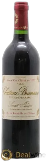 vue du vin Château Branaire Ducru 2010