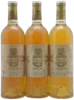 vue du vin Château Coutet 1er Grand Cru Classé