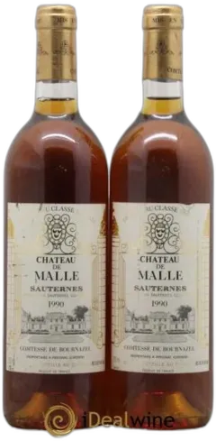 capture du vin Château de Malle Sauternes